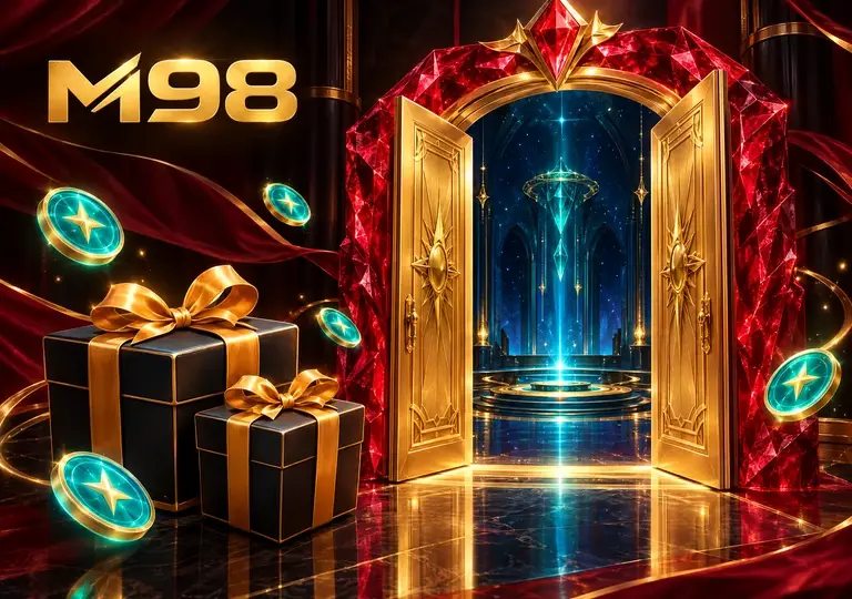 คาสิโนสดบน M98 พร้อมดีลเลอร์จริงและประสบการณ์ที่สมจริง